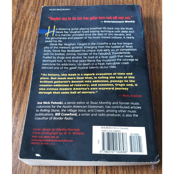 Stevie Ray Vaughan: Caught in the Crossfire , Patoski, Joe Nick - Picture 2 of 8